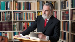 Rabbi Jonathan Sacks. 