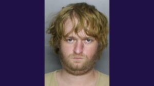 Blake Richard Hoover, 31, was arrested Monday on charges of arson and criminal mischief. 