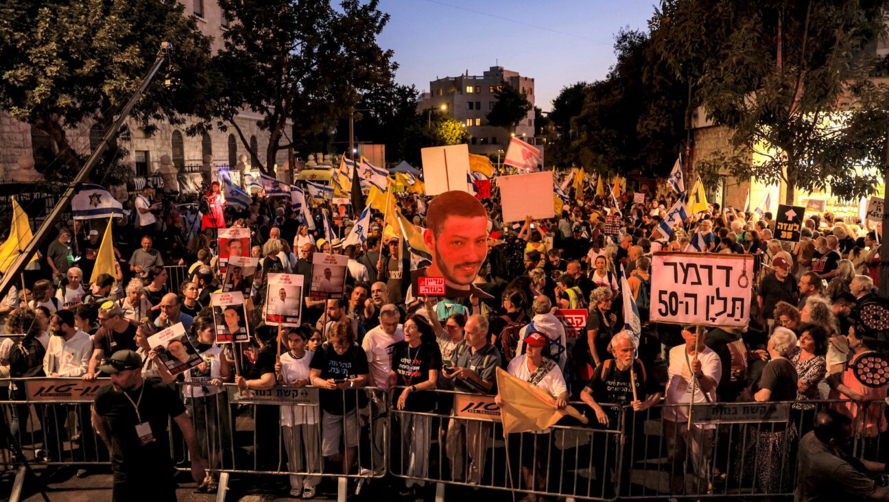 Protesters gather for a demonstration organised by the families of Israelis held hostage by Palestinian militants in the Gaza Strip, calling for their release and for a ceasefire in the war in Gaza, in central Jerusalem on September 3, 2025.