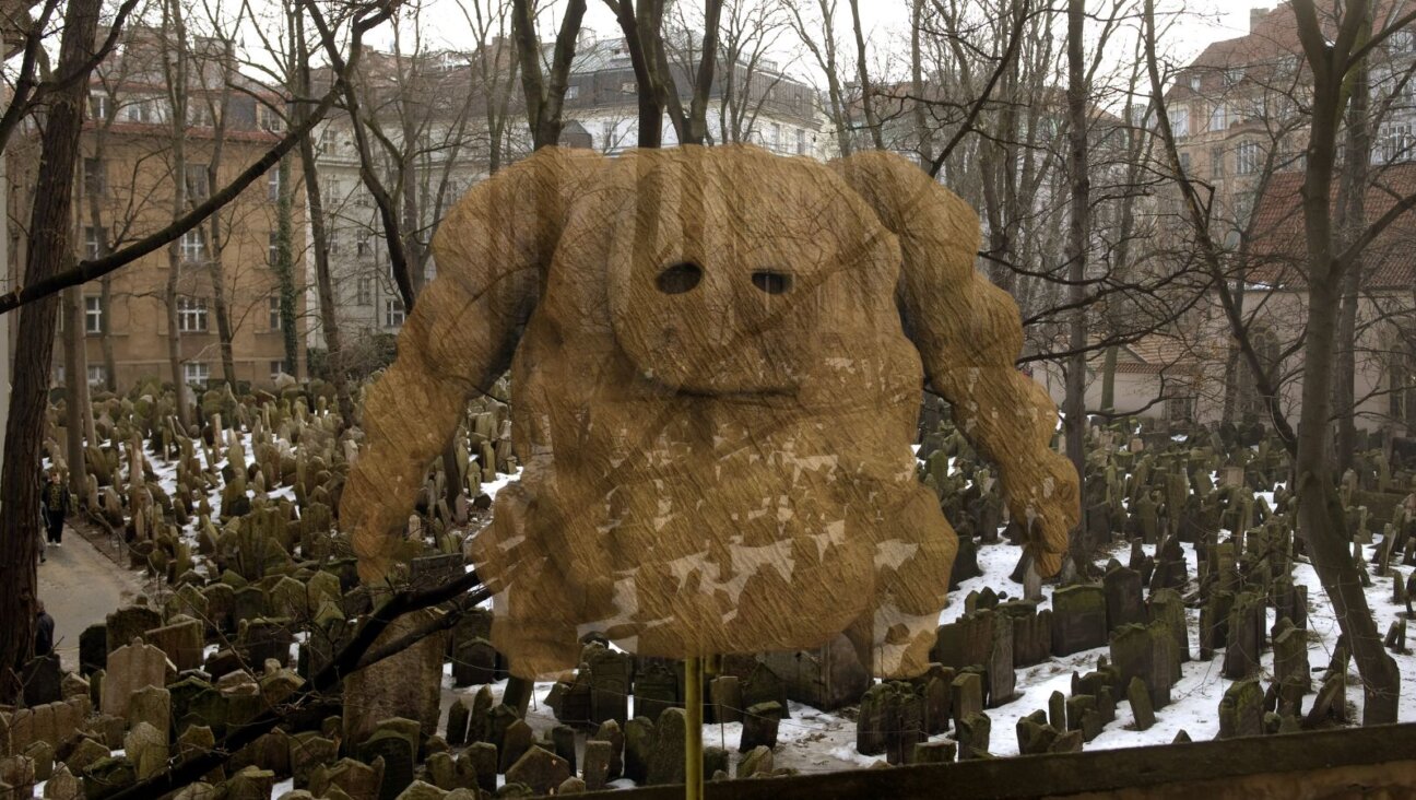 The Jewish cemetery in Prague, which gets about a paragraph of mention in a book about the Golem in Prague. And a mud creature.