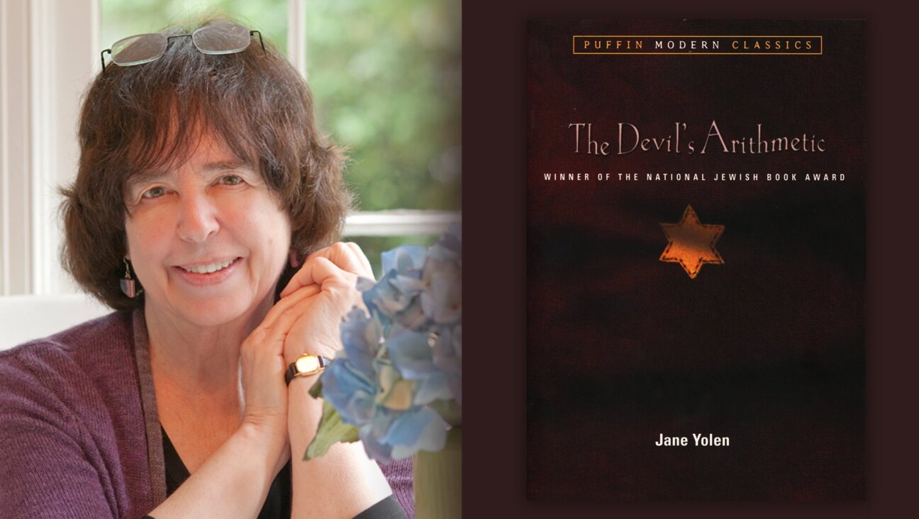 Jane Yolen and her most famous book, “The Devil’s Arithmetic.” 