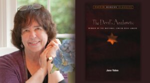 Jane Yolen and her most famous book, “The Devil’s Arithmetic.” 