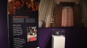 A new, temporary exhibit at the Museum of Jewish Heritage explores antisemitism in America, with the 2018 shooting at Tree of Life Synagogue in Pittsburgh at its center.