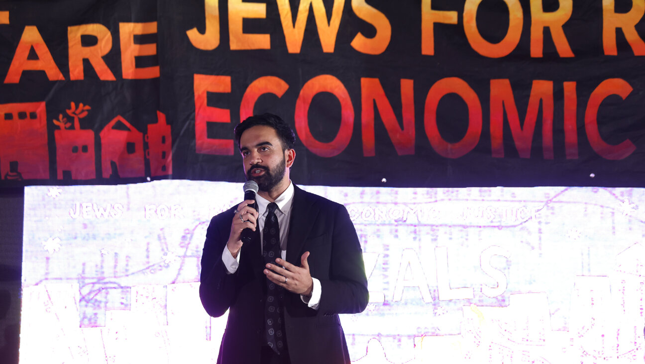 New York City mayoral candidate Zohran K. Mamdani speaks during the Jews For Racial And Economic Justice's Mazals Gala on September 10.