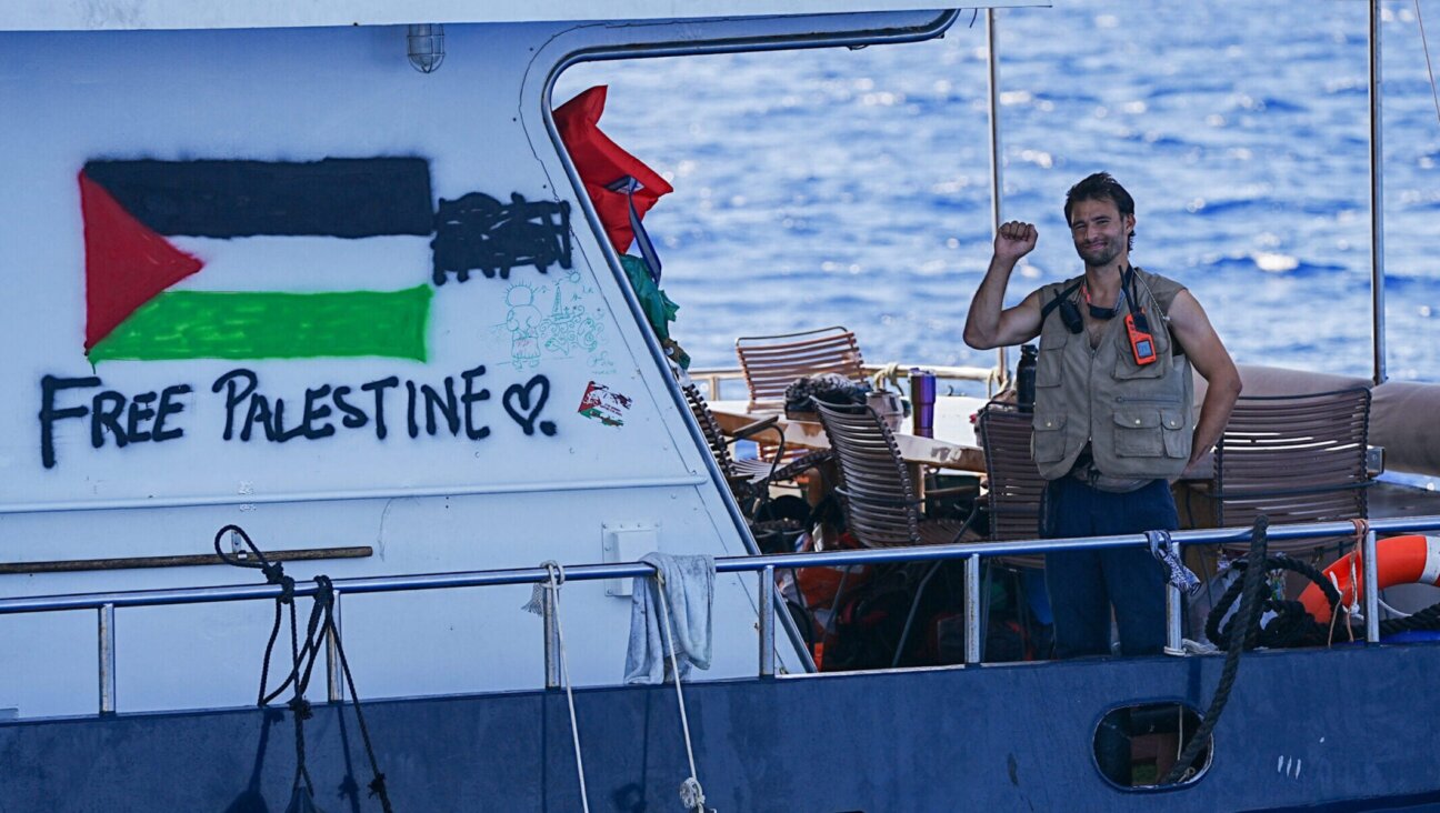 A view of Turkish Red Crescent providing food and medical aid to the Global Sumud Flotilla, which sets sail to deliver humanitarian assistance to Gaza, on Sept. 29, 2025.