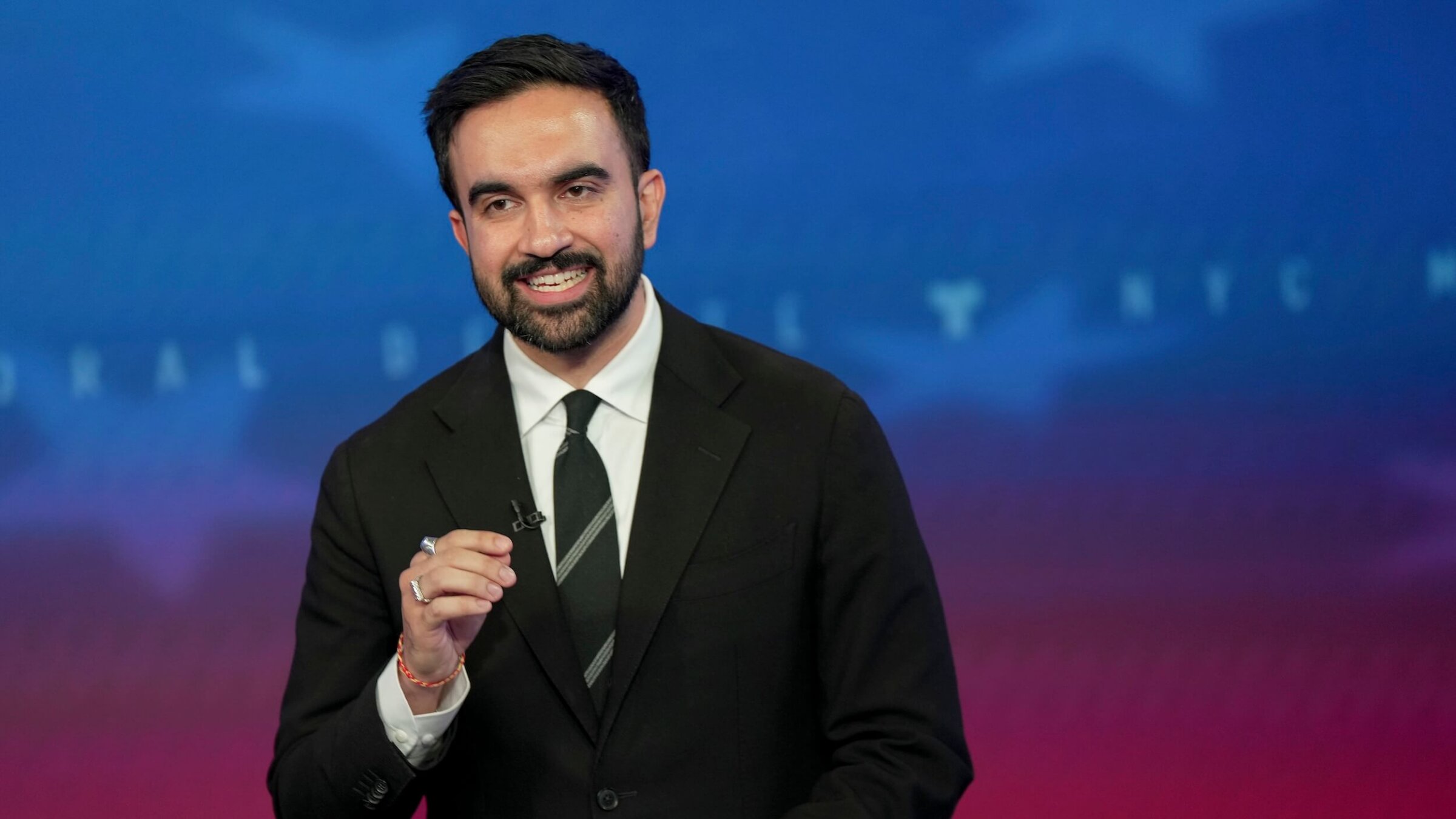 Democratic mayoral nominee Zohran Mamdani on Oct. 16. 