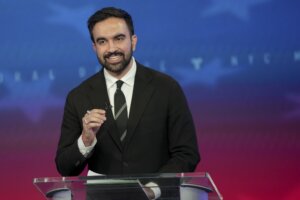 Democratic mayoral nominee Zohran Mamdani on Oct. 16. 