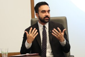 New York City mayoral candidate Zohran Mamdani on Oct. 17. 
