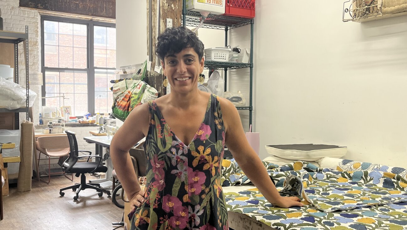 Ruti Wajnberg in her Brooklyn studio.