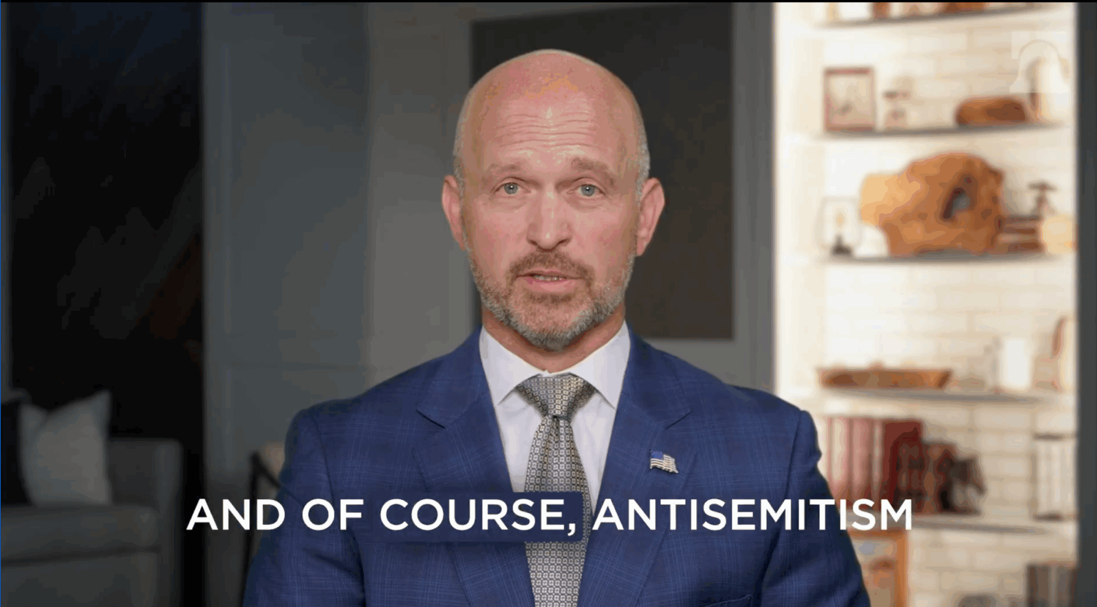 Heritage Foundation President Kevin Roberts addresses antisemitism in a video published Oct. 30, 2025.