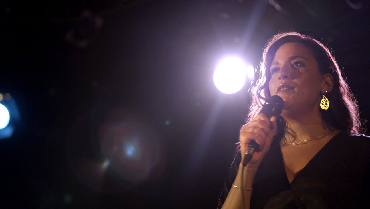 Israeli comedian and activist Noam Shuster Eliassi in 'Coexistence, My Ass,' a new documentary about her life.