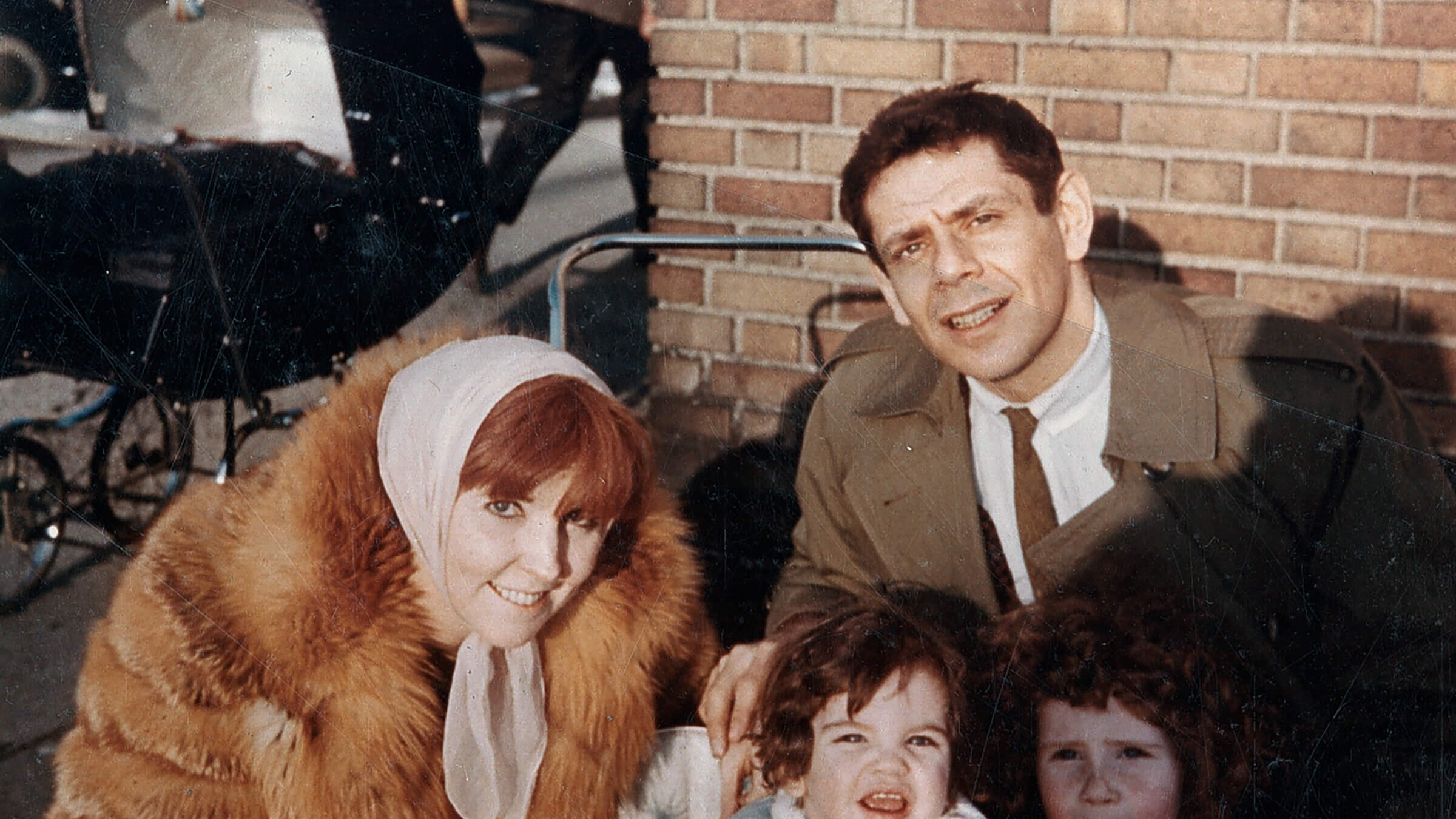 Anne Mear, Jerry Stiller and Amy and Ben Stiller in an archival image from the 1960s.
