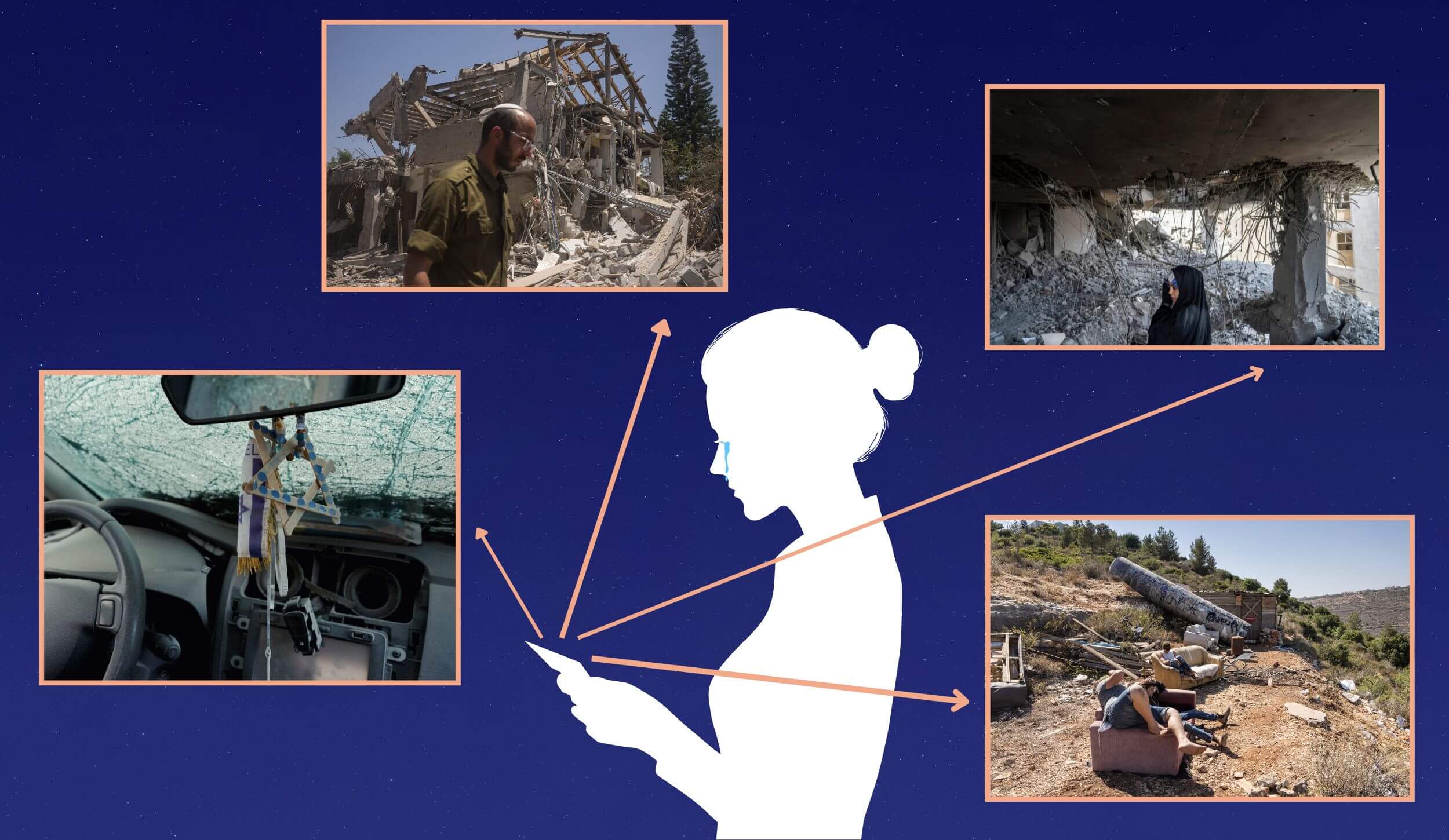 I’m Israeli. She’s Palestinian. There’s a devastatingly simple reason why we’ve bonded during this war