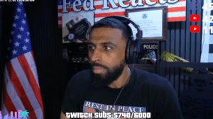 Myron Gaines, co-host of the popular podcast “Fresh and Fit,” on Oct. 2, 2024. 