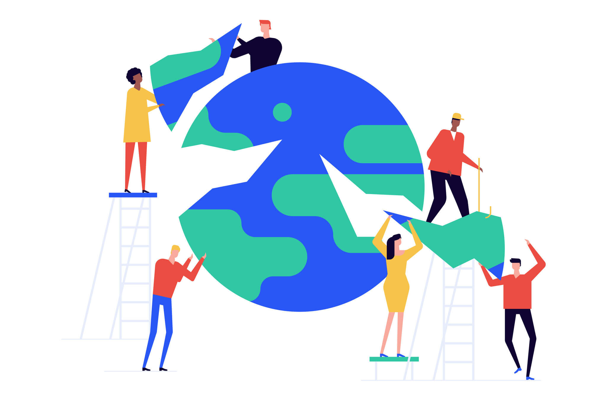 You can't repair this broken world alone, but every small good deed counts.