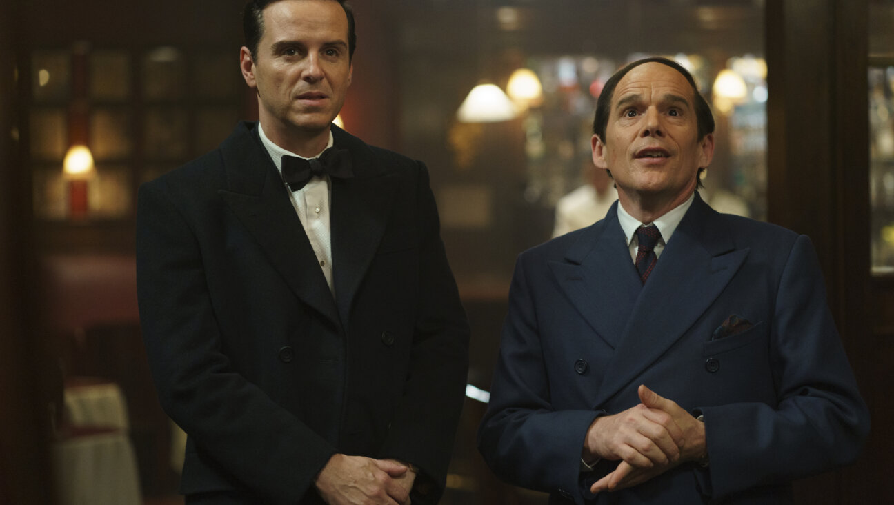 Andrew Scott and Ethan Hawke as Rodgers and Hart in Richard Linklater's 'Blue Moon.'