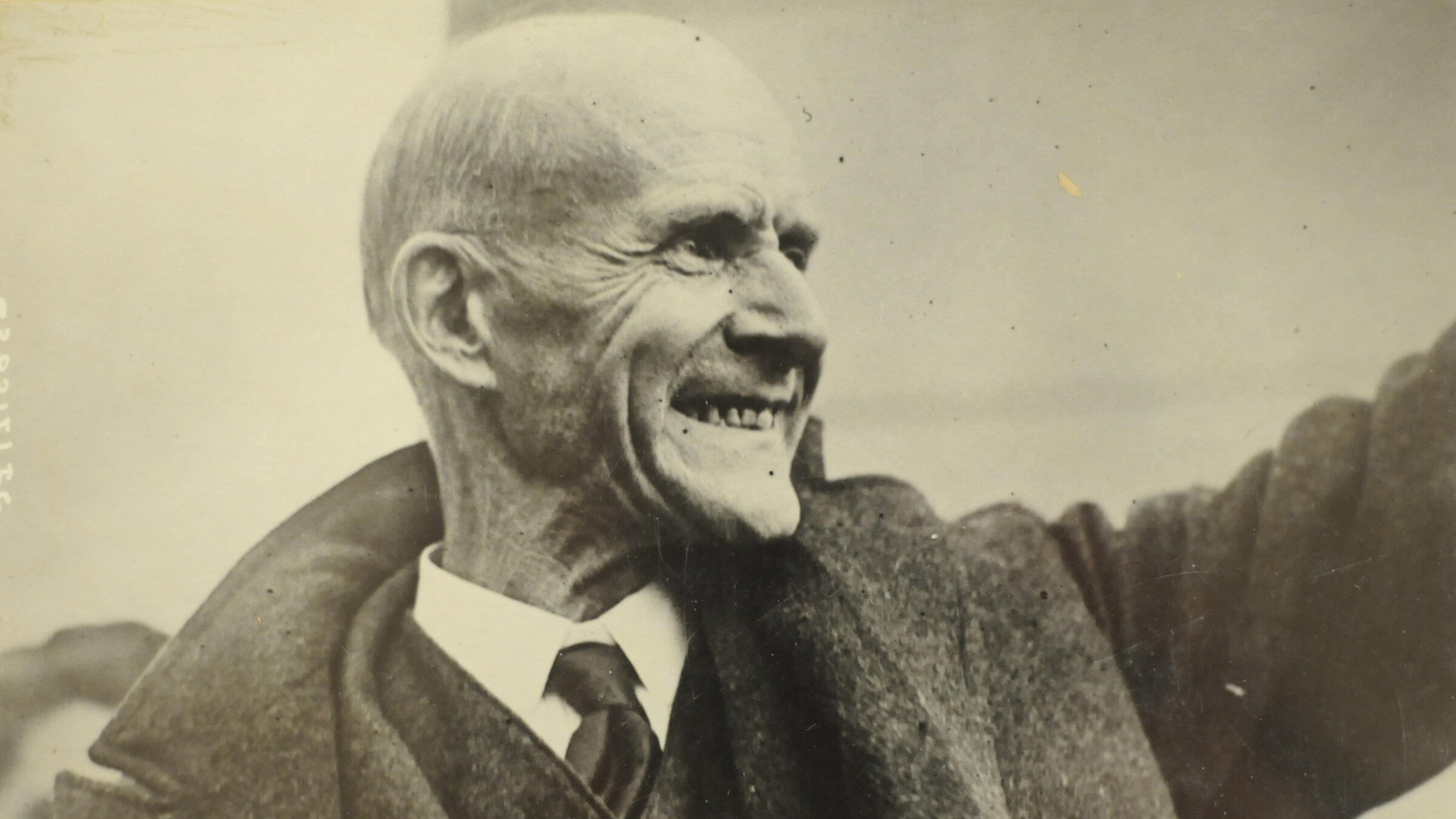 Eugene Debs on his release from prison; his time in jail did not prevent him from undertaking a fifth presidential run — a run the <i>Forverts</i> supported.