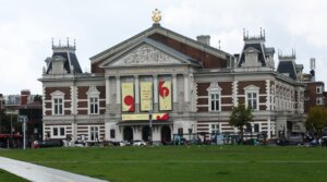 A view of the Concertgebouw building in Amsterdam, Netherlands on Aug. 26, 2024.