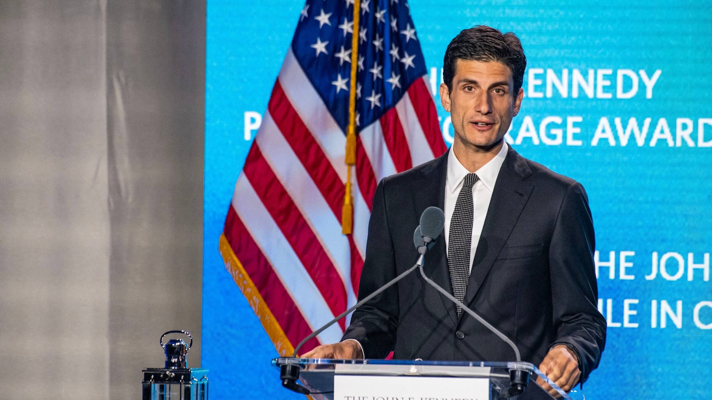 Congressional candidate Jack Schlossberg on May 4. 2025.