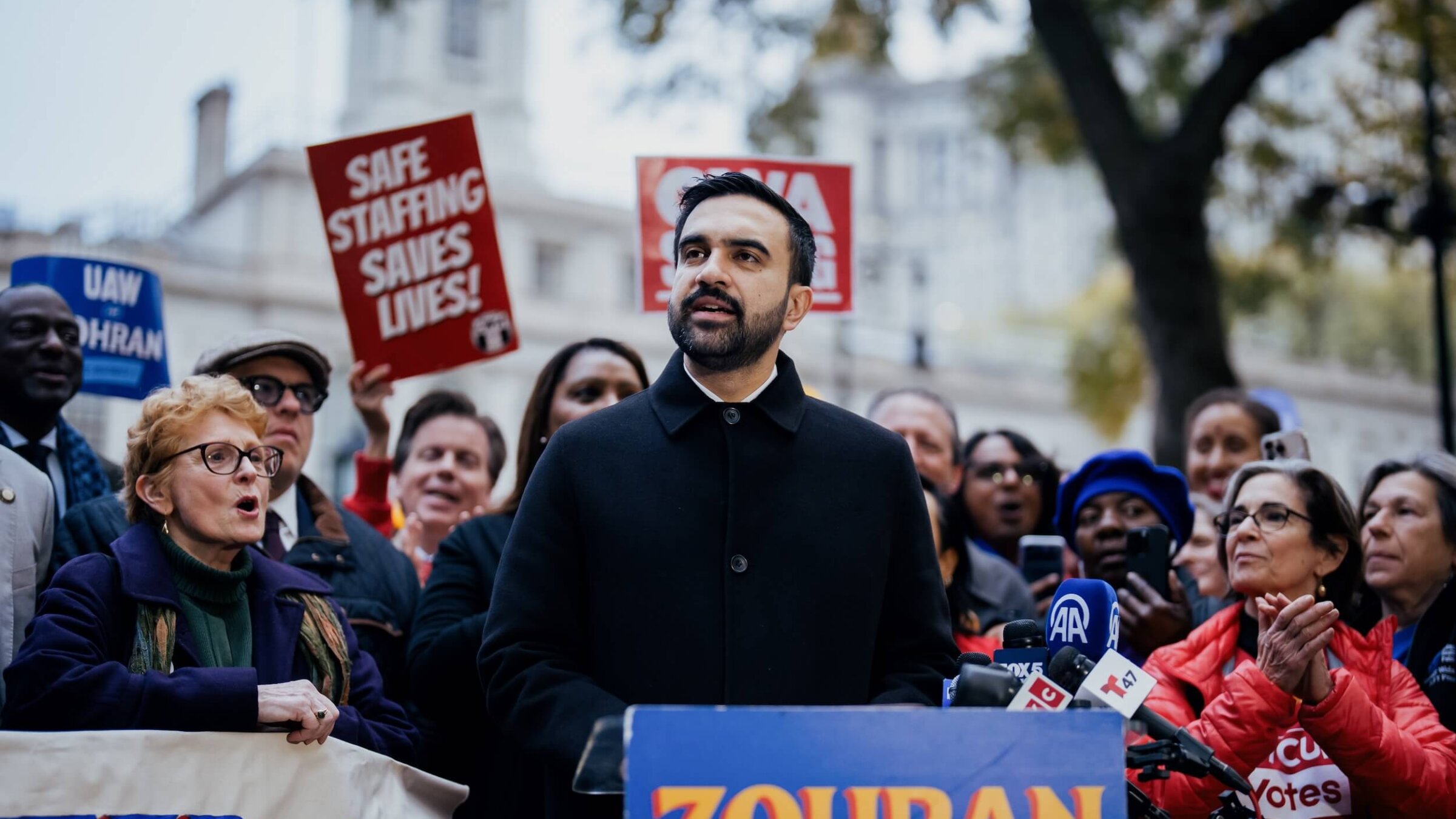 New York City mayor-elect Zohran Mamdani days before he won the election.
