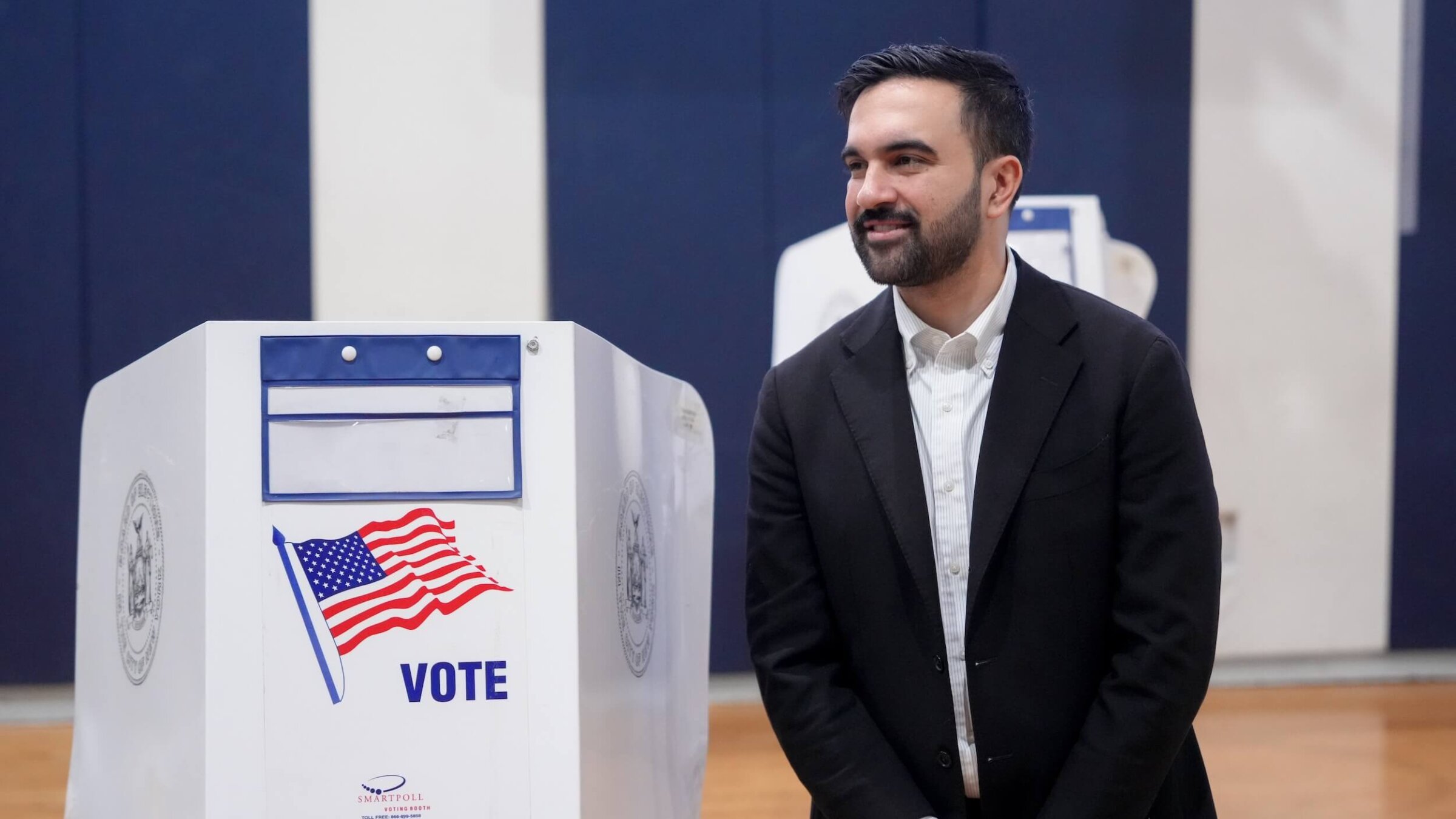 Zohran Mamdani, winner of the New York City mayoral race, on Nov. 4.