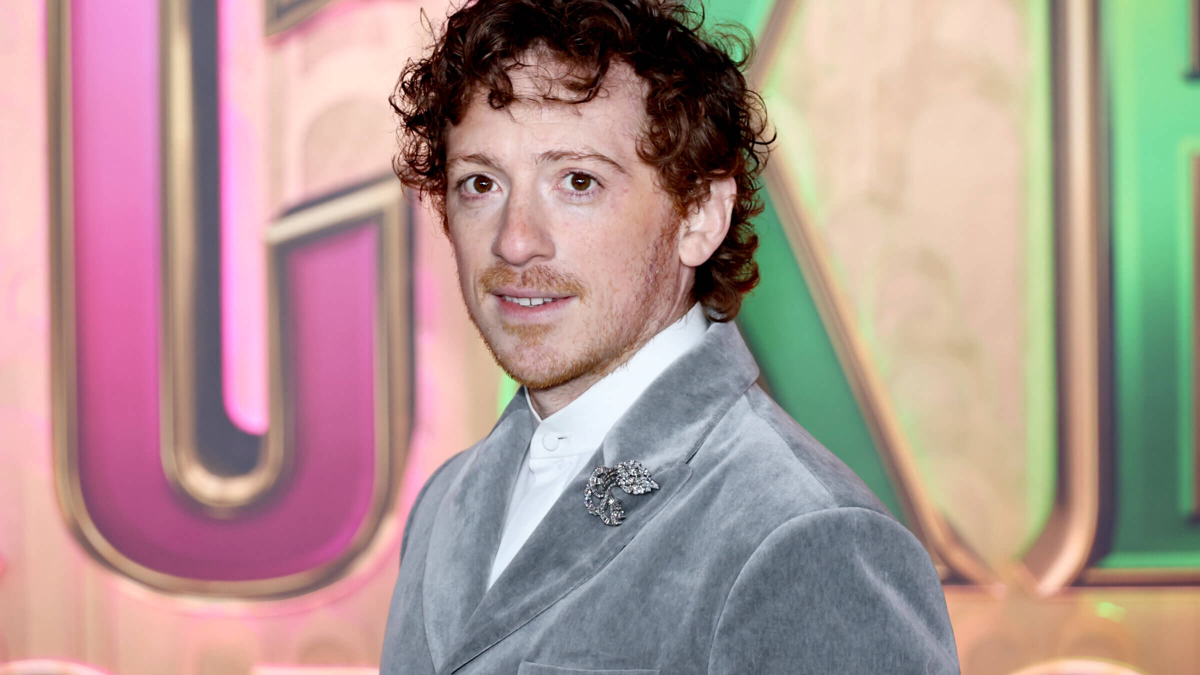 Ethan Slater plays Boq, and inspired the look of the Munchkins in Munchkinland.