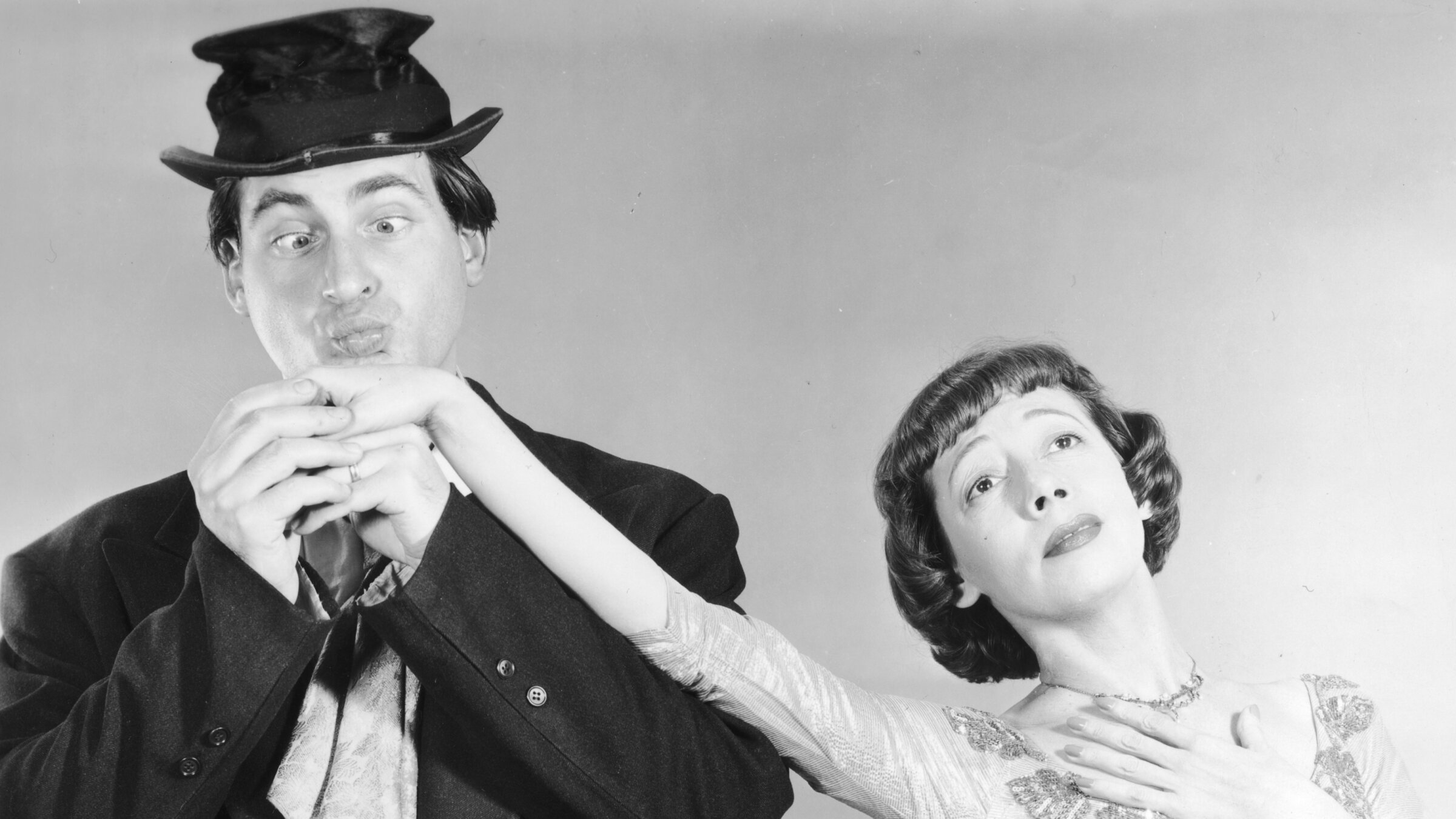 Sid Caesar and Imogen Coca, circa 1955. 