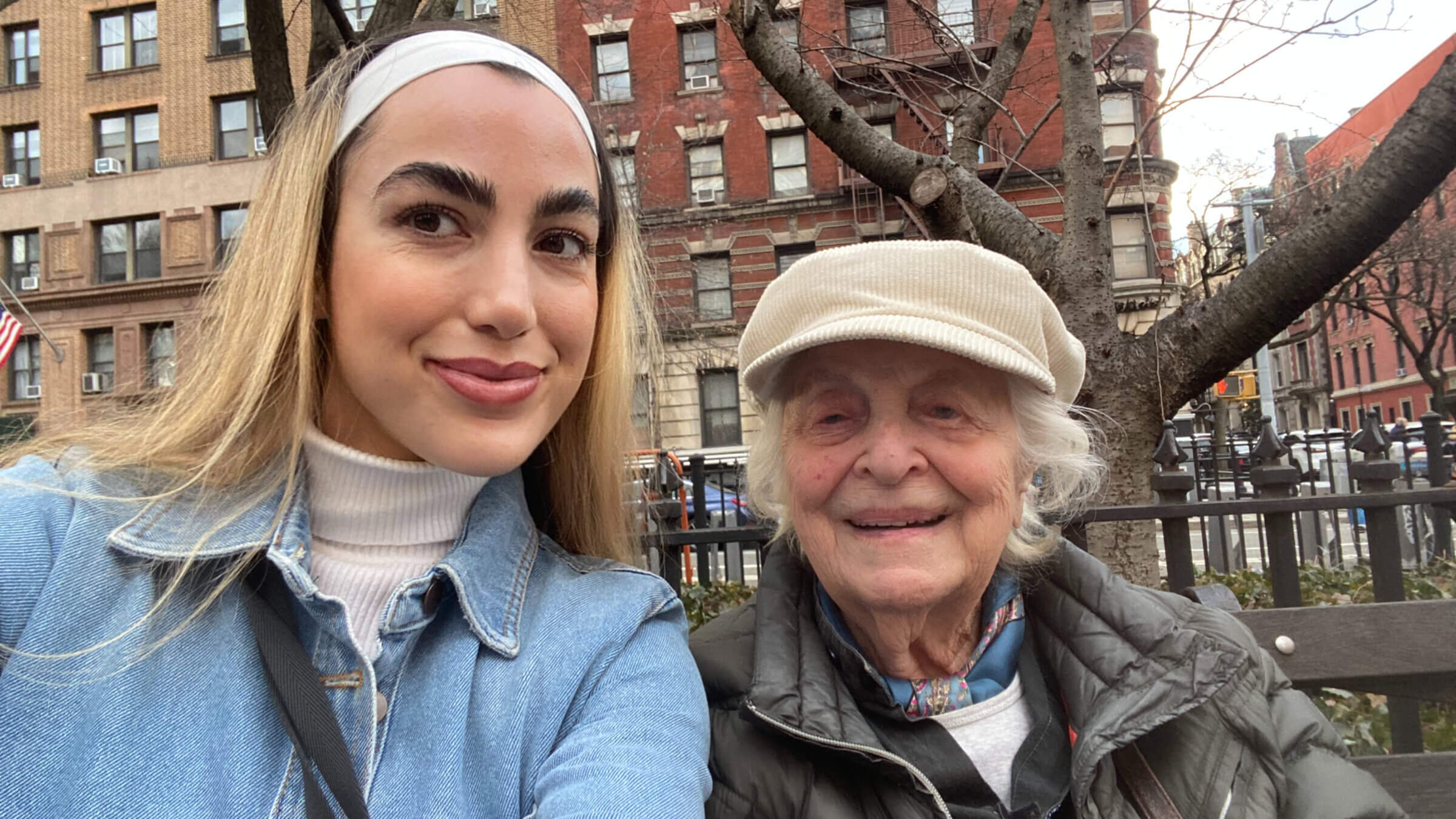 Negin Nader Bazrafkan and Rebecca Schull.