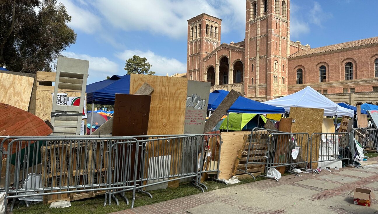 The pro-Palestinian encampment at UCLA was erected after the Oct. 7. 2023 attacks in Israel.