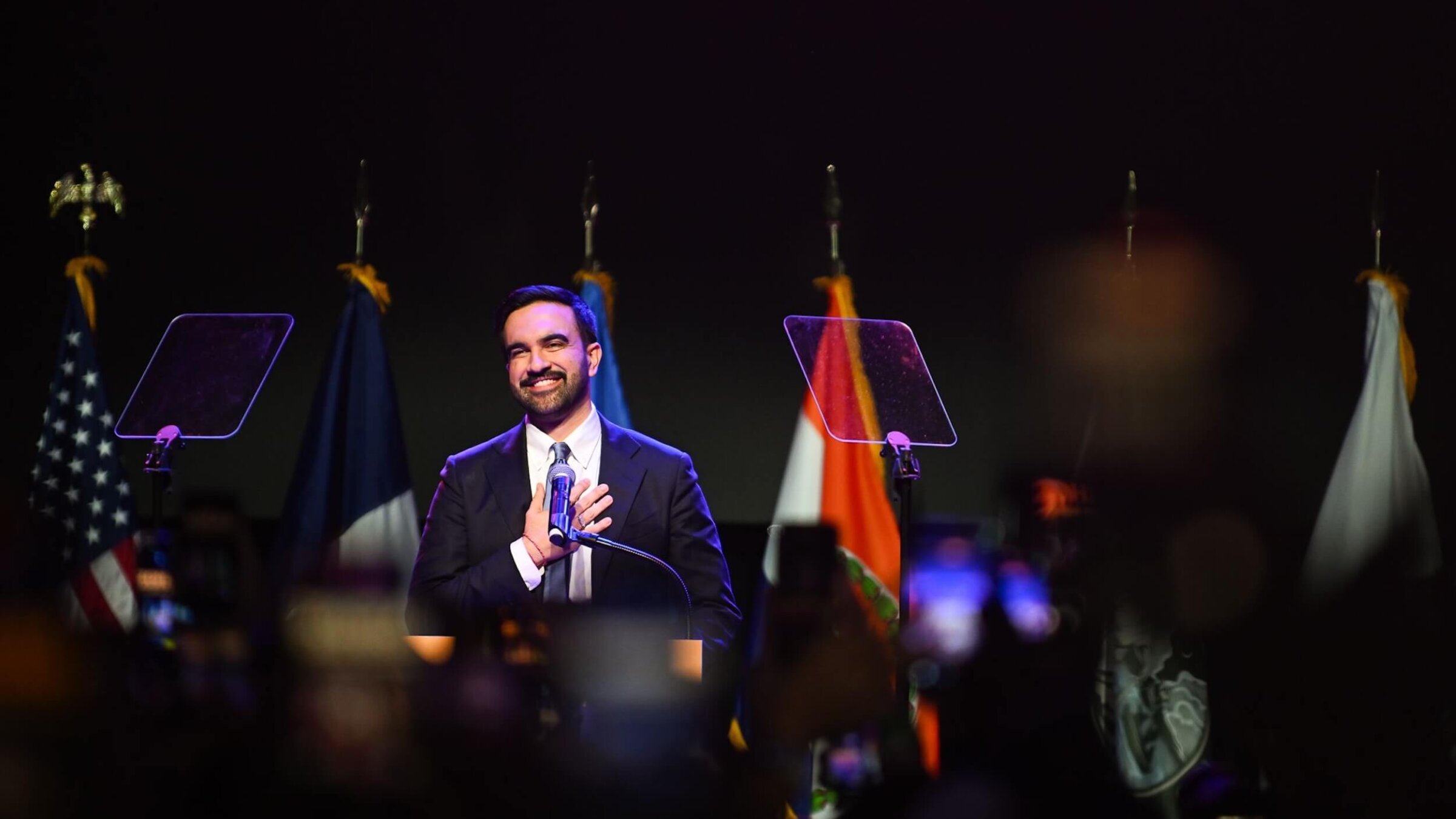 NYC Mayor-elect Zohran Mamdani on Nov. 04. 