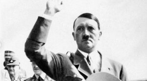 Adolf Hitler in Nuremberg, Germany in 1935. 