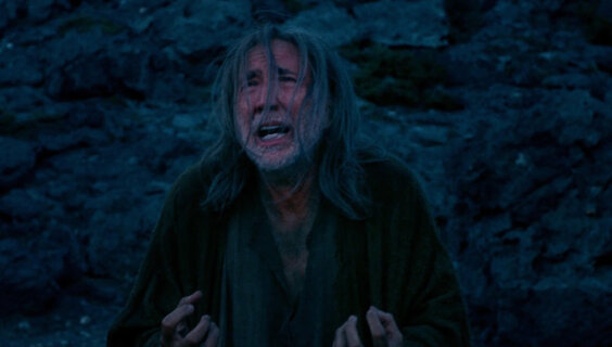 Nicolas Cage yells and moans and prays as Joseph.