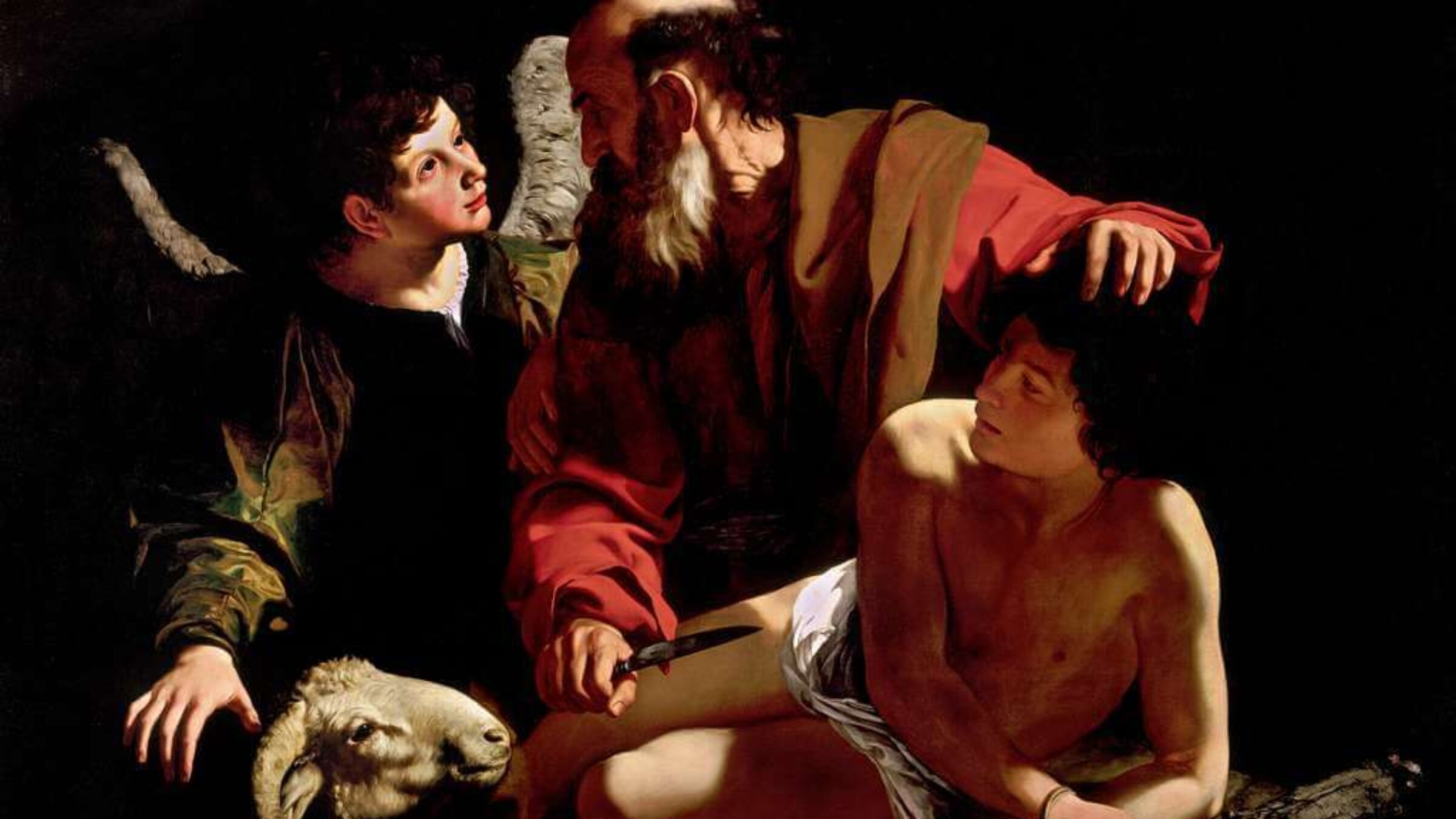 איינס פֿון גרשון ווײַסעס לידער גיט זיך אָפּ מיטן באַראַן אין דער חומש־מעשׂה פֿון עקדת־יצחק. בילד: „עקדת־יצחק“, געמאָלט פֿון באַרטאָלאָמעאָ קאַוואַראָצי אין יאָר 1598