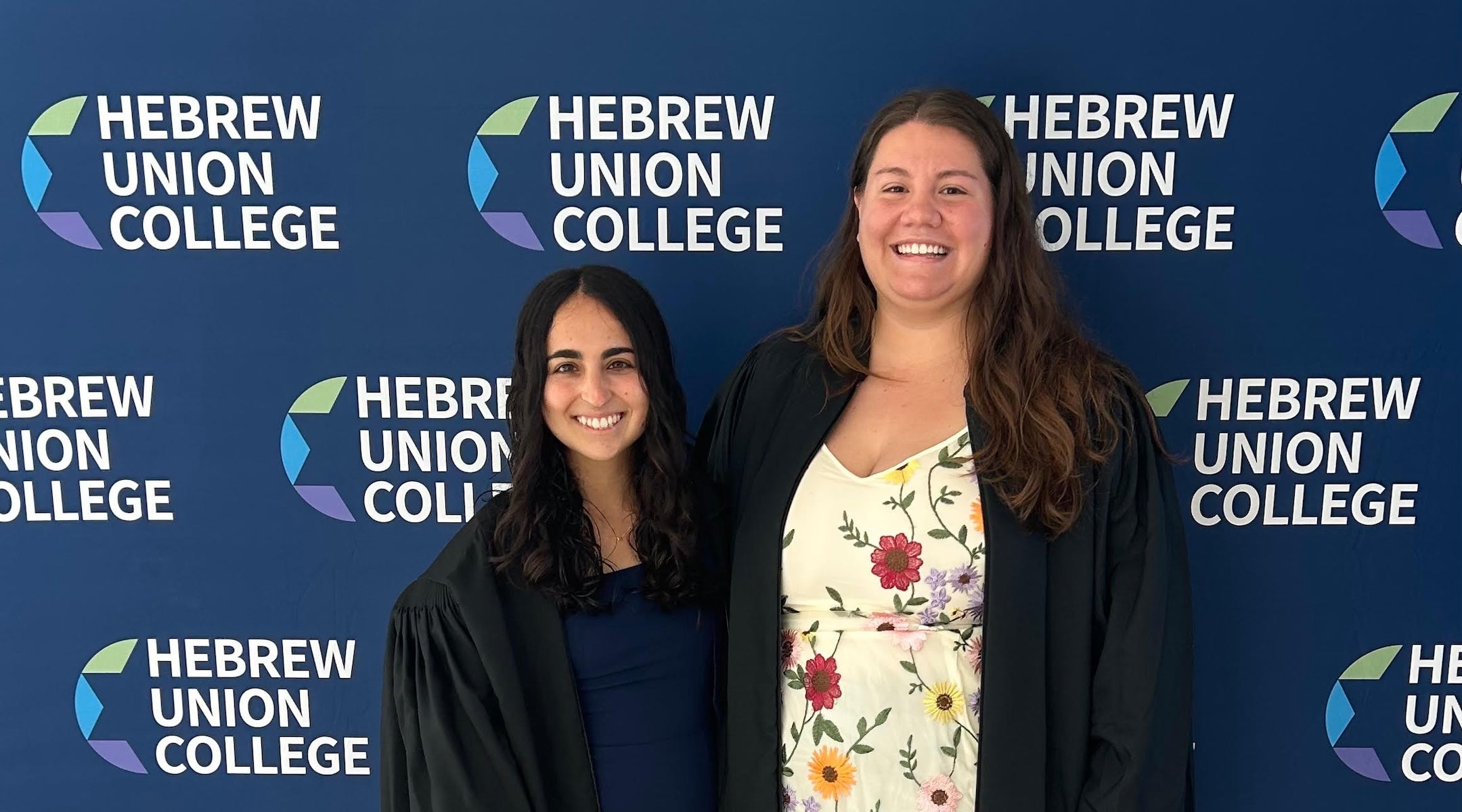 Hannah and Ally Karpel-Pomerantz met as rabbinical school classmates at Hebrew Union College. They are set to be ordained at the end of the school year. 
