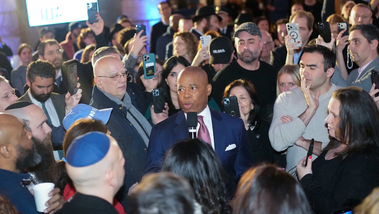 New York City Mayor Eric Adams at a Hanukkah celebration on Dec. 15.