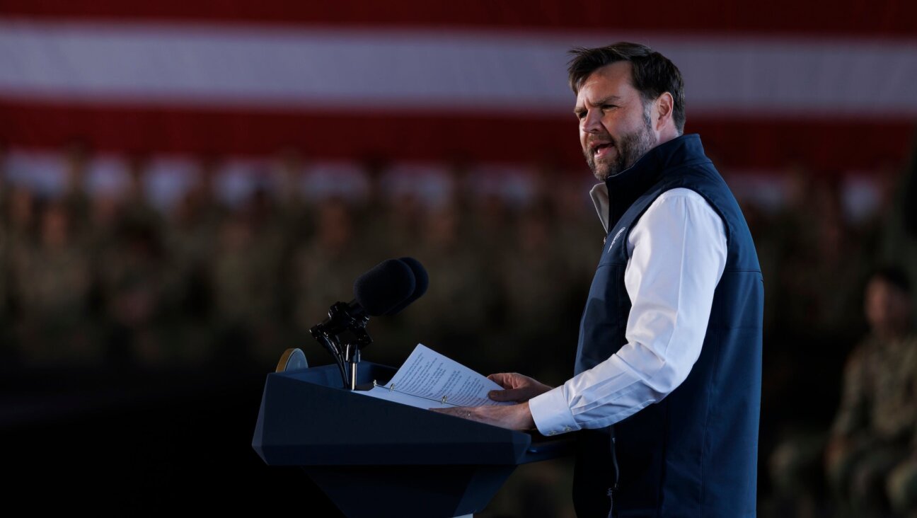 Vice President JD Vance delivers remarks to members of the military on Nov. 26, 2025 in Fort Campbell, Kentucky. 