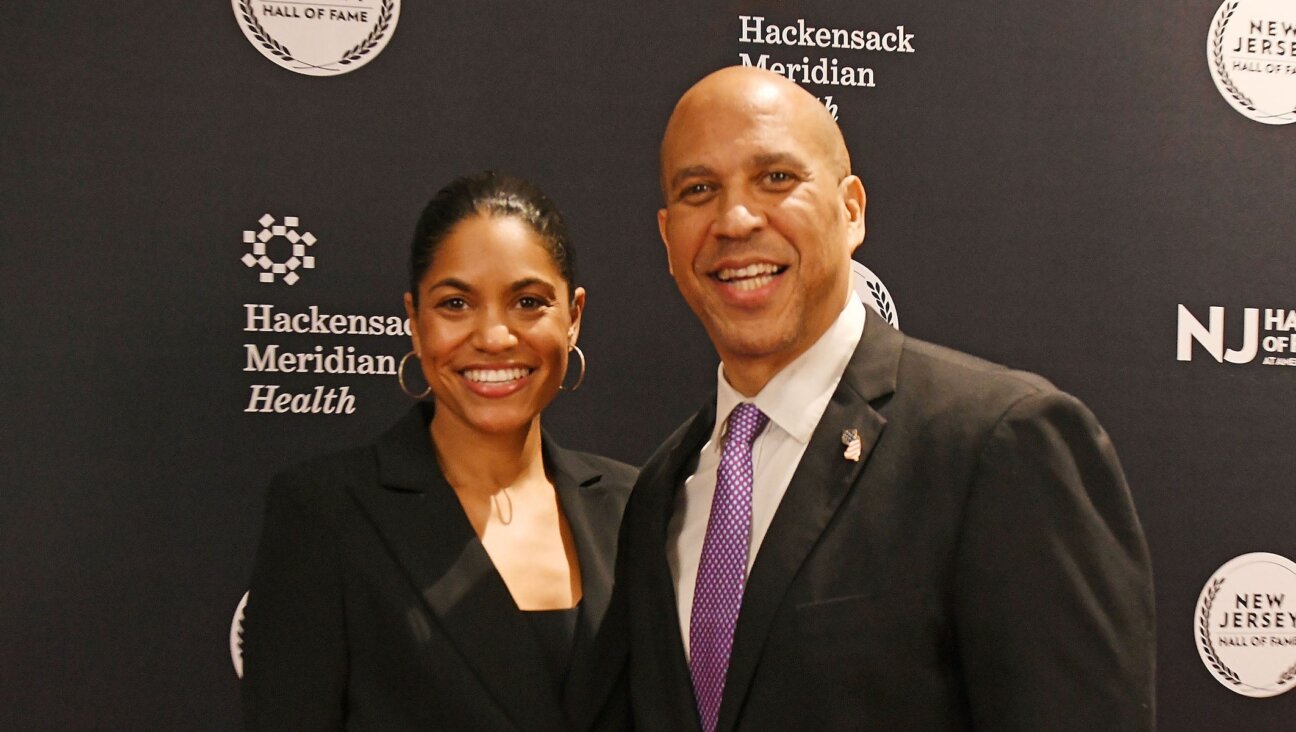 Senator Cory Booker and Alexis Lewis attend the 2025 New Jersey Hall Of Fame Induction Ceremony at American Dream on Nov. 21, 2025 in East Rutherford, New Jersey.