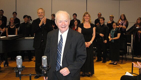 David Botwinik, at a concert at Haverford College, in 2012
