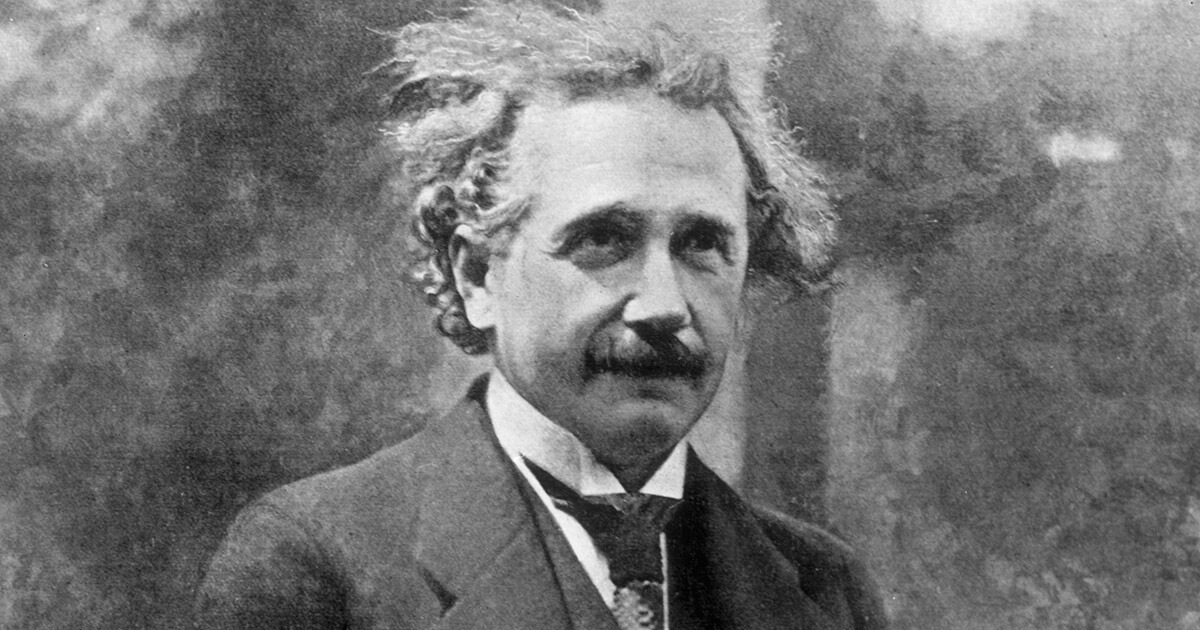 German-born physicist Albert Einstein in Paris, circa 1925.