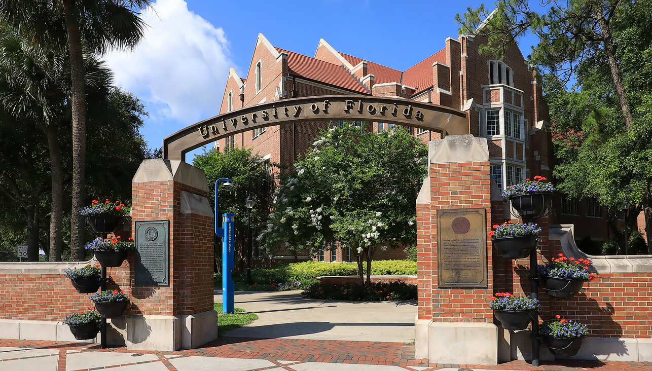 The University of Florida in Gainesville.