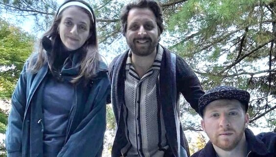 Sarah, Avram and Elisha Mlotek, who sing the song in the new recording