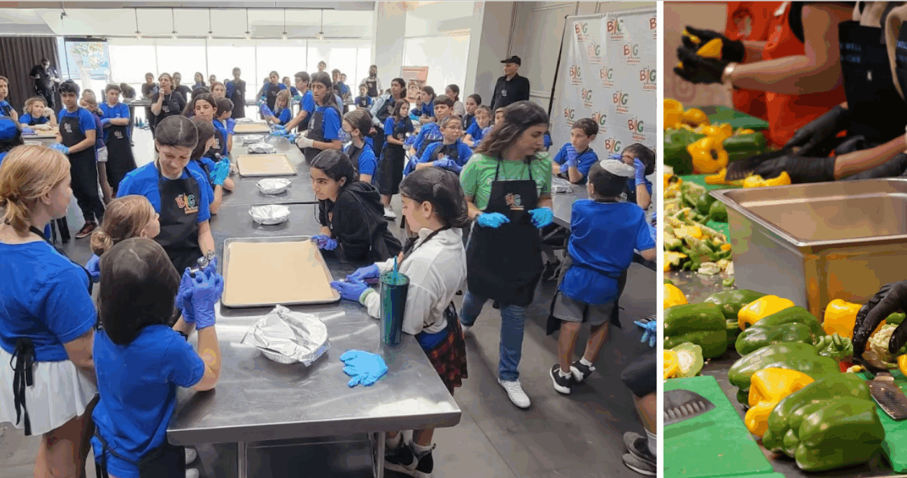 In the past year, Our Big Kitchen Los Angeles welcomed more than 24,000 volunteers who made 183,574 meals.