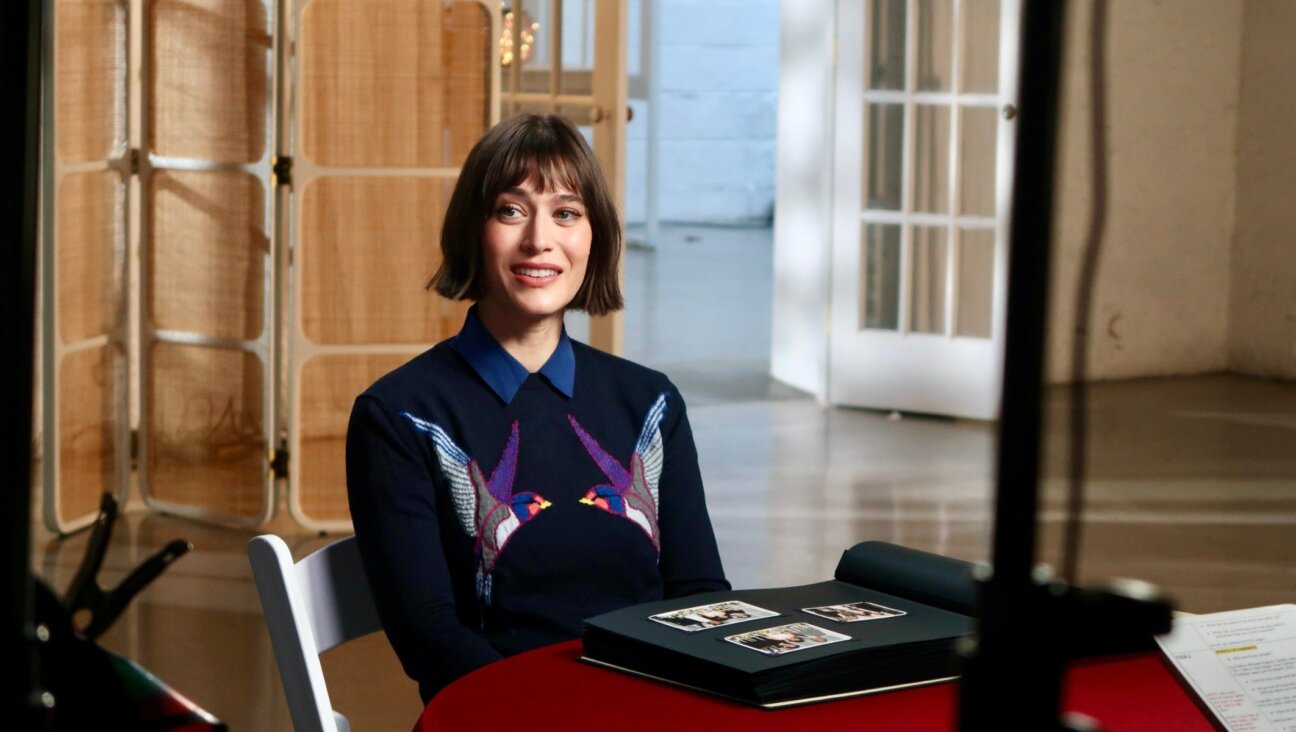 Actor Lizzy Caplan appears on an episode of PBS' "Finding Your Roots."