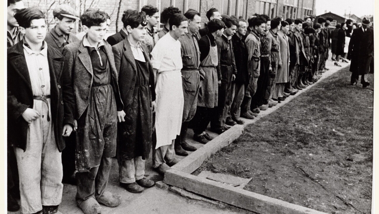 Students lined up at the Werkdorp Wieringermeer in North Holland.