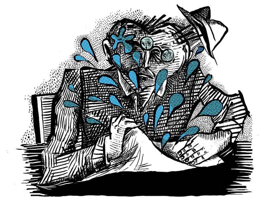 Ab Cahan, founder of The Forward and A Bintel Brief.
