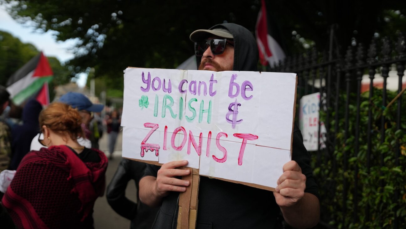 Pro-Palestinian demonstrators gather in Dublin, Ireland, July 04, 2024.