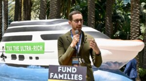 California state Sen. Scott Wiener speaks on May 31, 2025 in Anaheim, California.