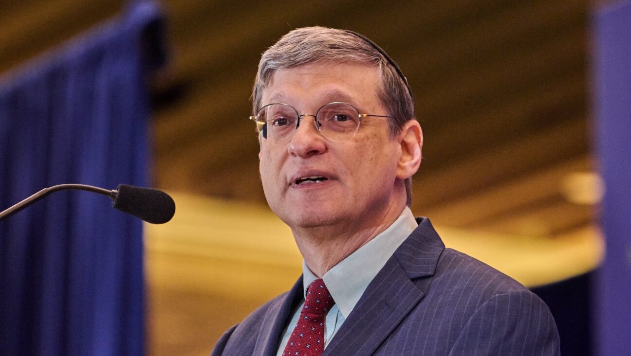 Yoram Hazony speaks at the National Conservative convention in Washington D.C., Sept. 2, 2025.