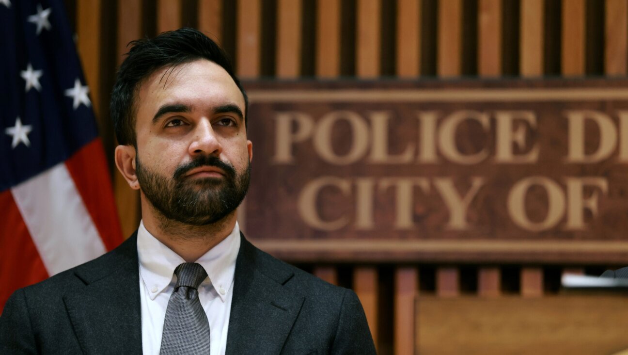 Zohran Mamdani attends a news conference at the headquarters of the NYPD on Jan. 6, 2026 in New York City.