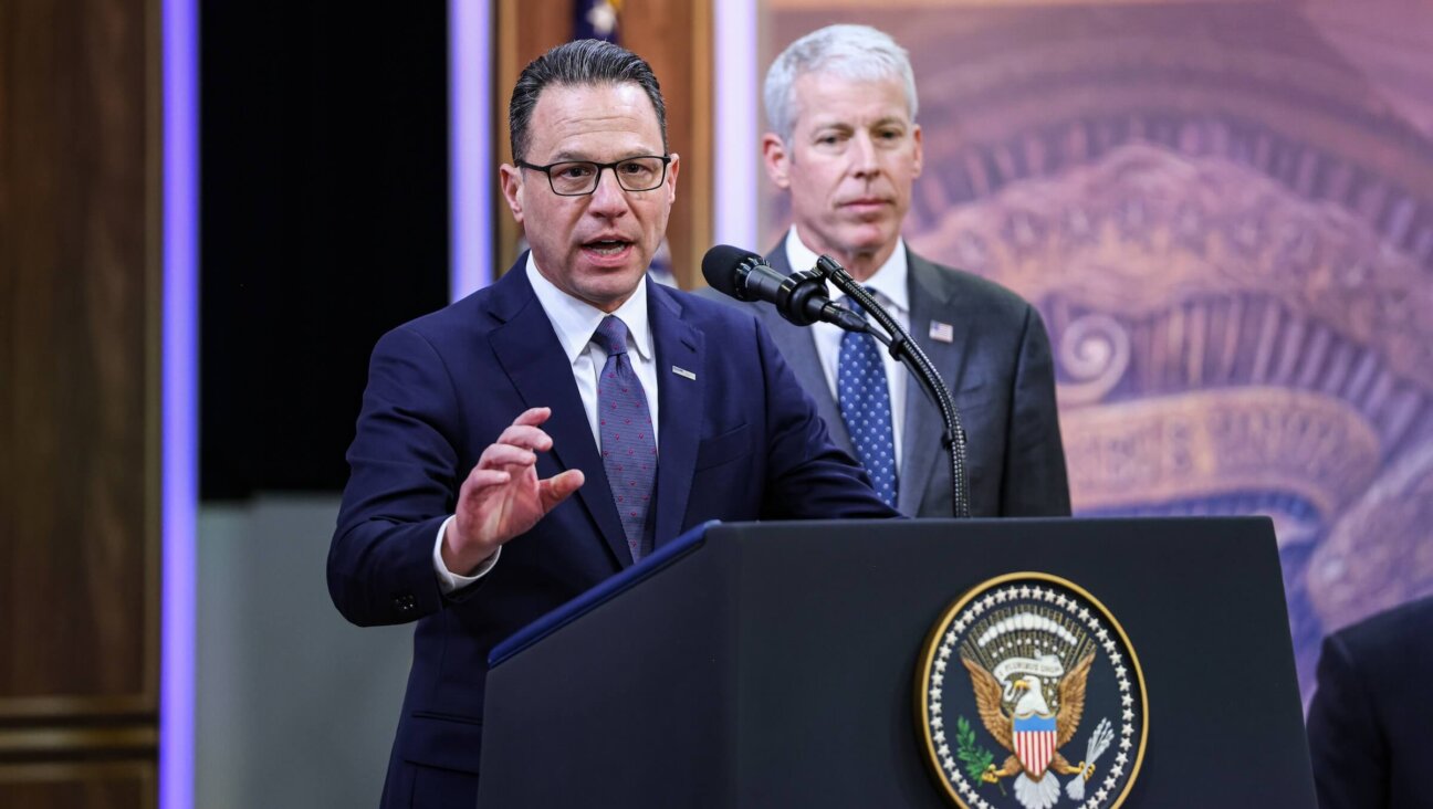 Pennsylvania Gov. Josh Shapiro at the White House on Jan. 16. 